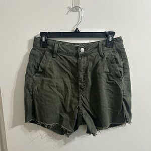 Paige Olive Green Women's Shorts